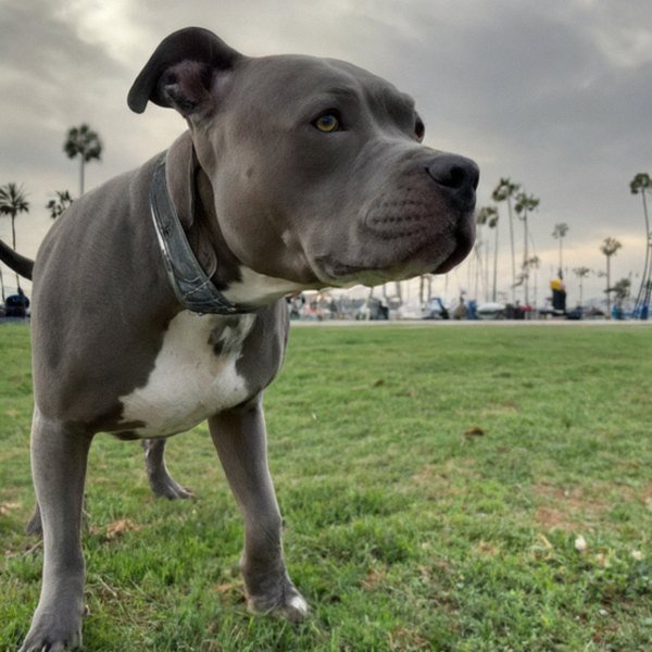 blue nose pitbull in Huntington Beach, california
