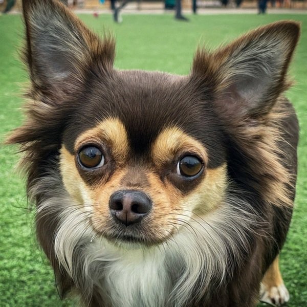 long haired chihuahua in Huntington Beach, California