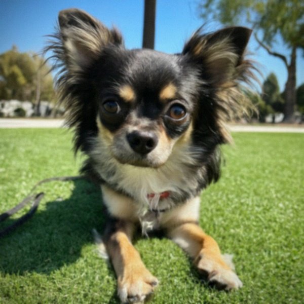 long haired chihuahua in Pomona, California