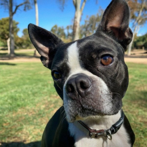 Boston Terrier in San Diego, California