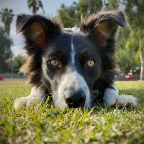 border collie in Glendale, California