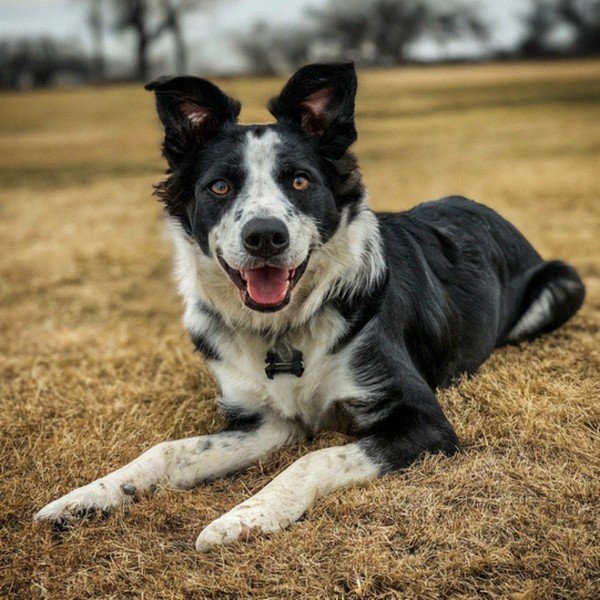 border collie in Lubbock, Texas