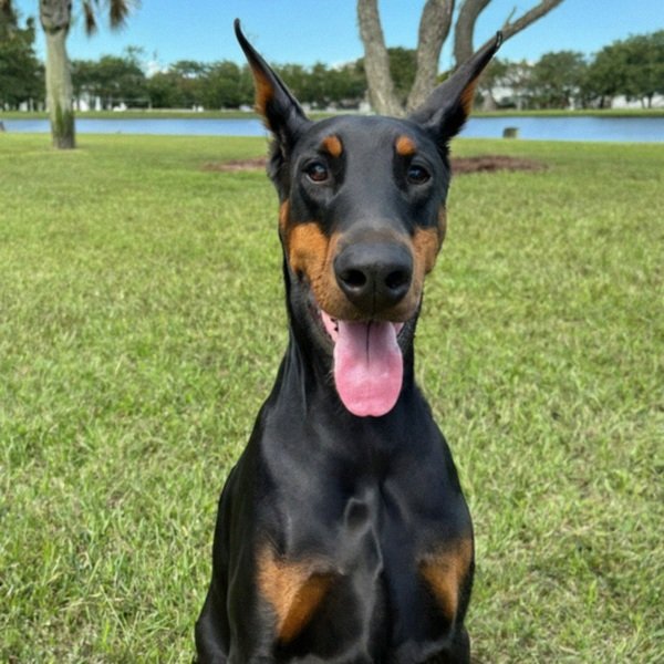 Doberman in St. Petersburg, Florida