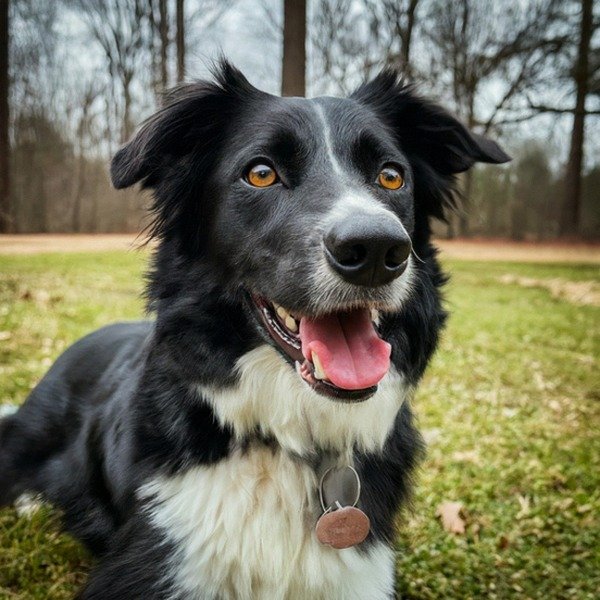 border collie in Winston–Salem, North Carolina