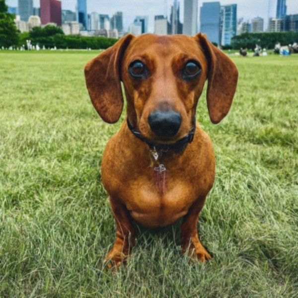 dachshund in Chicago, Illinois
