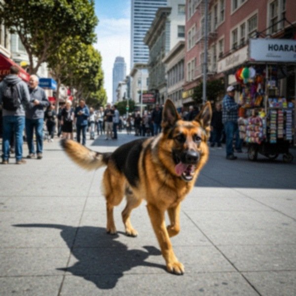 german shepherd in San Francisco, California