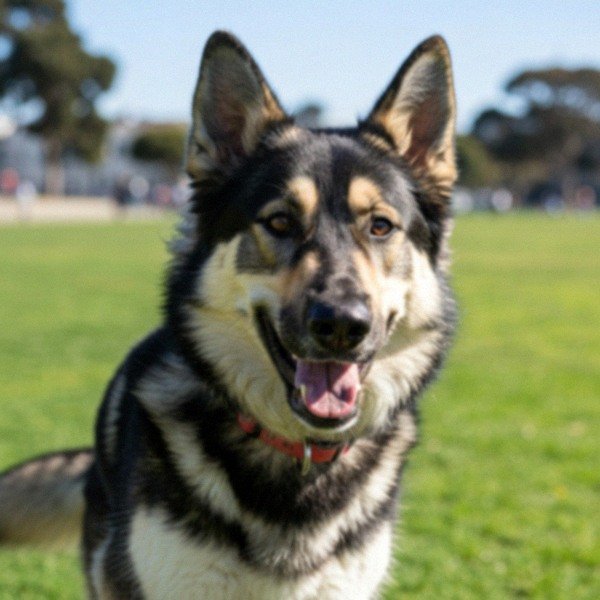 german shepherd husky mix in Sunnyvale, California