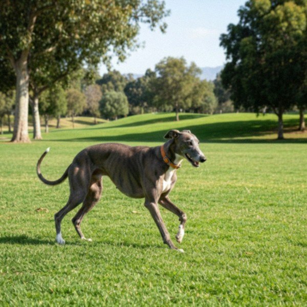 greyhound in Lancaster, California