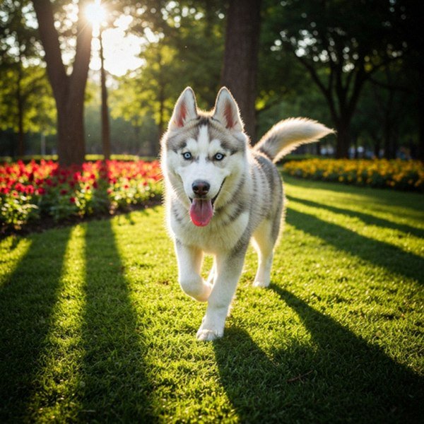 husky in Fontana, California
