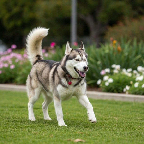 husky in Glendale, California