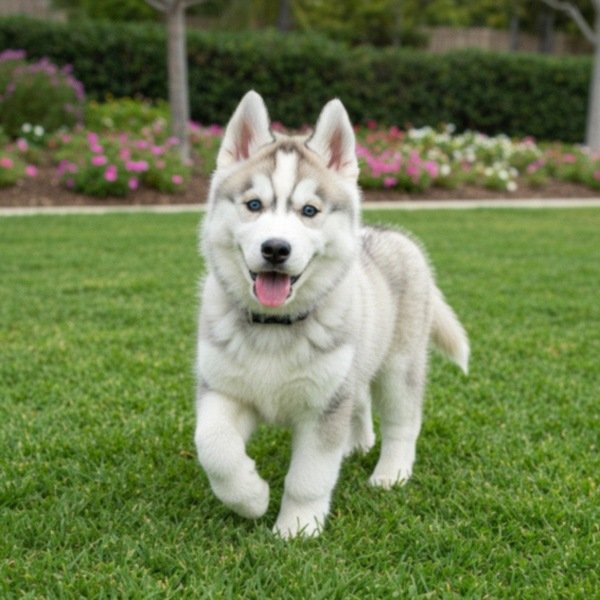 husky in San Diego, California
