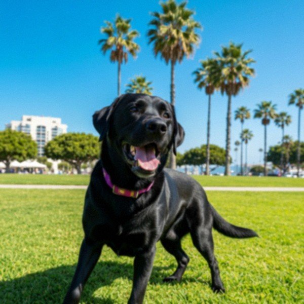 labrador retriever in Long Beach, California