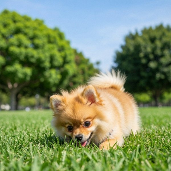 pomeranian in Corona, California