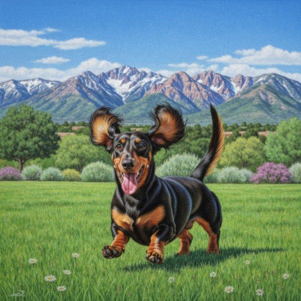 dachshund in Albuquerque, New Mexico