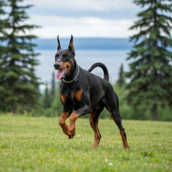 doberman in Anchorage, Alaska