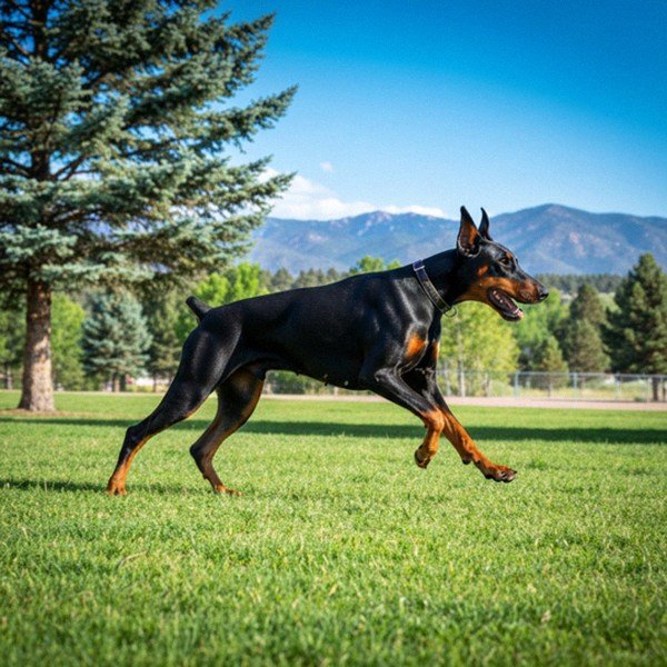 doberman in Colorado Springs, Colorado