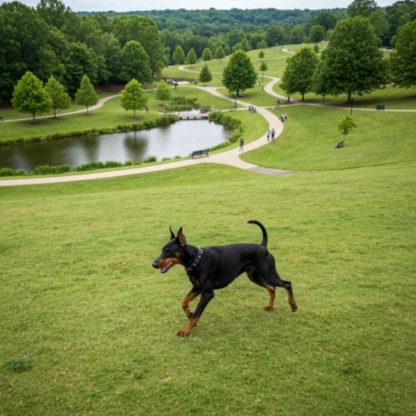 doberman in Durham, North Carolina