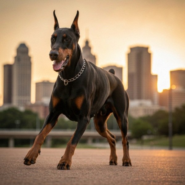doberman in Little Rock, Arkansas