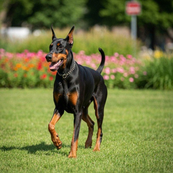 doberman in Minneapolis, Minnesota
