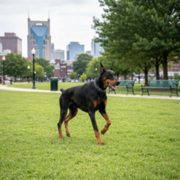 doberman in Nashville, Tennessee