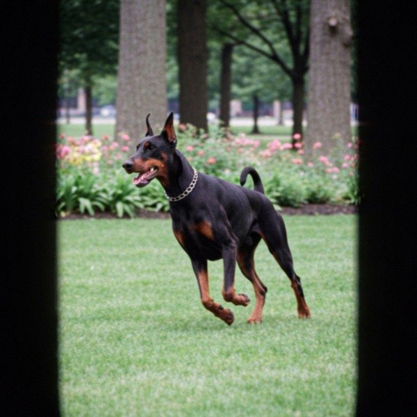 doberman in Newark, New Jersey