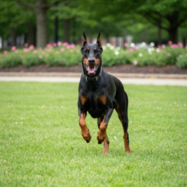 doberman in Norfolk, Virginia