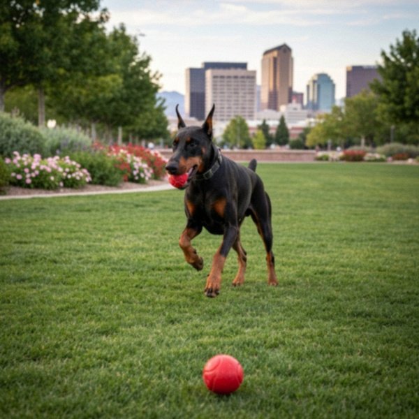 doberman in Reno, Nevada