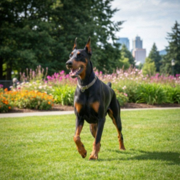 doberman in Seattle, Washington
