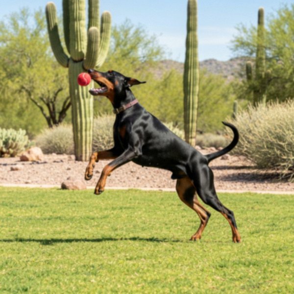 doberman in Tucson, Arizona
