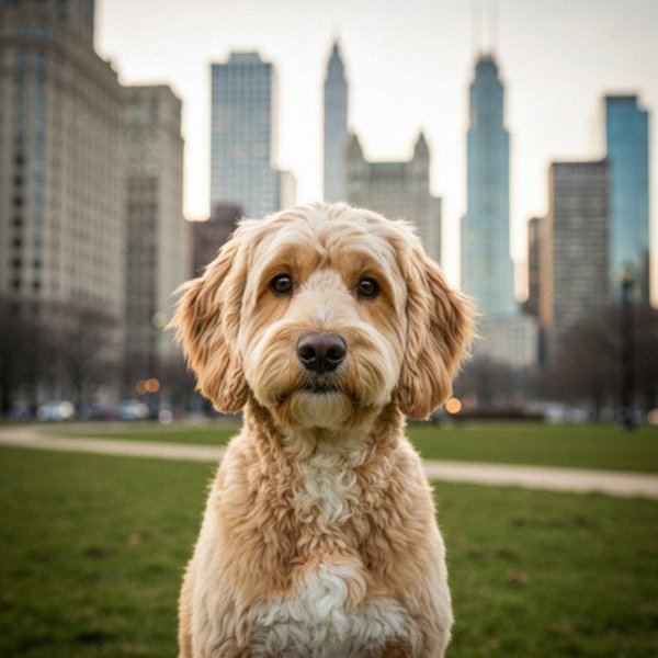 f1b goldendoodle in Chicago, Illinois