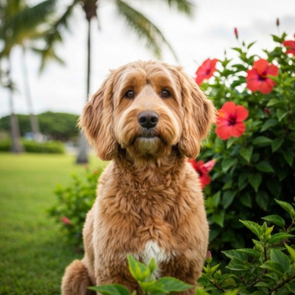 f1b goldendoodle in Honolulu, Hawaii