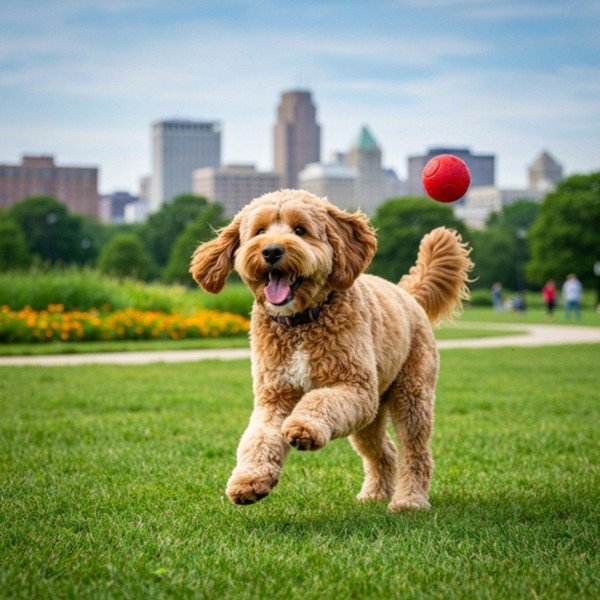 f1b goldendoodle in Milwaukee, Wisconsin