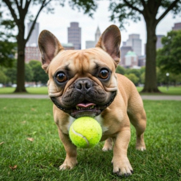 french bulldog in Boston, Massachusetts