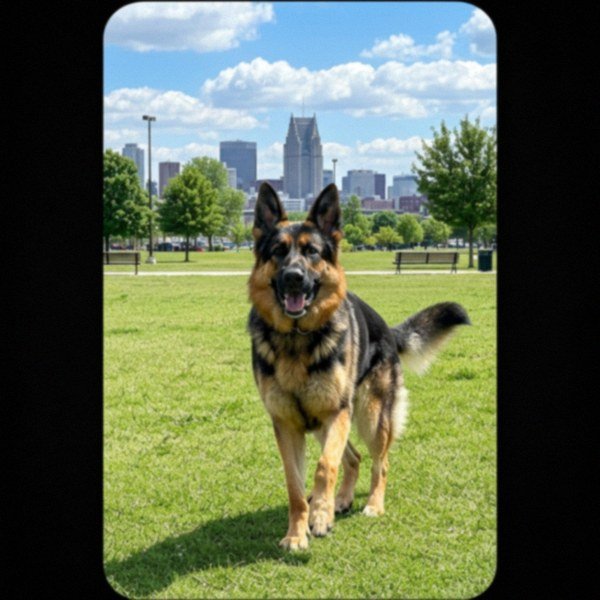 german shepherd in Detroit, Michigan
