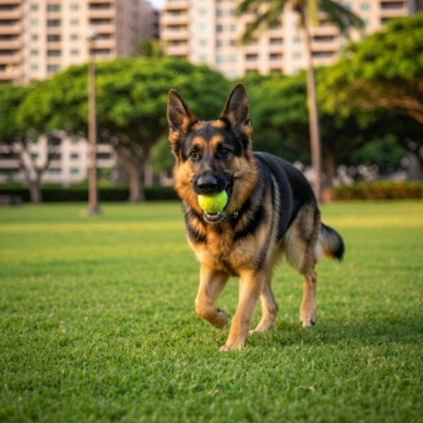 german shepherd in Honolulu, Hawaii