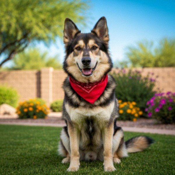 german shepherd husky mix in Chandler, Arizona