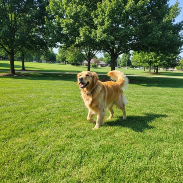 golden retriever in Des Moines, Iowa