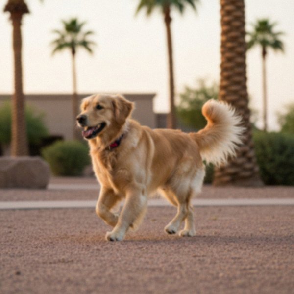 golden retriever in Gilbert, Arizona