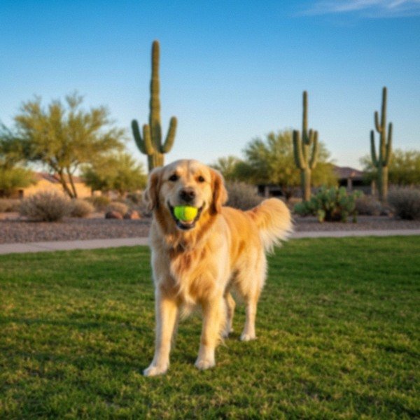 golden retriever in Mesa, Arizona