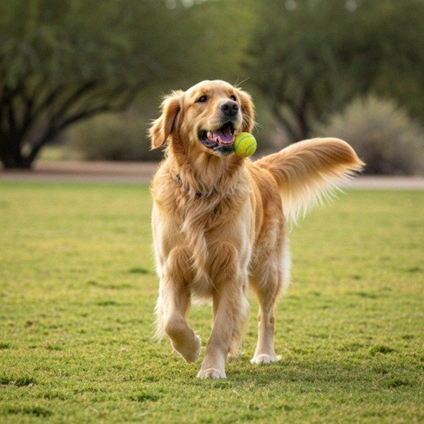 golden retriever in Tucson, Arizona