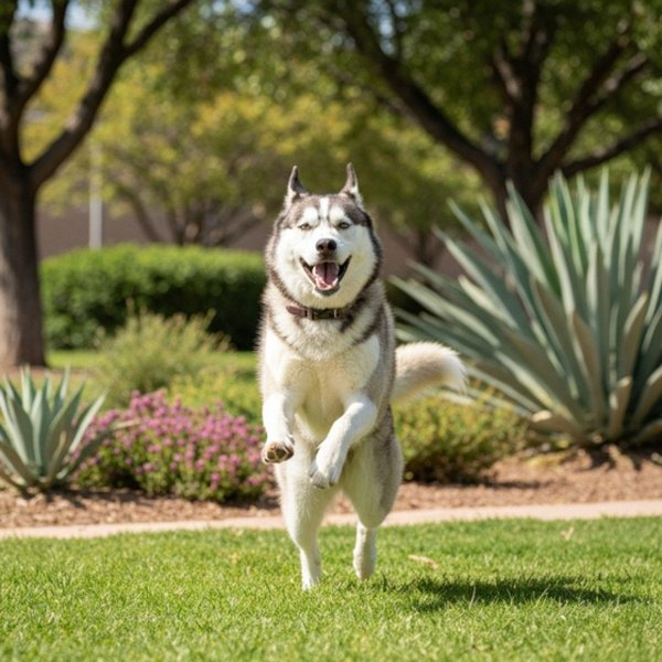 husky in Albuquerque, New Mexico