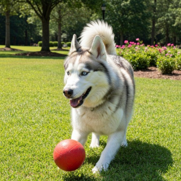 husky in Augusta, Georgia