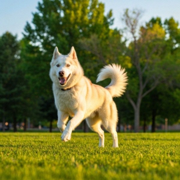 husky in Aurora, Colorado