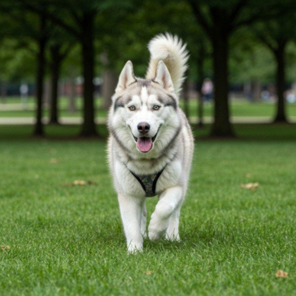 husky in Chicago, Illinois