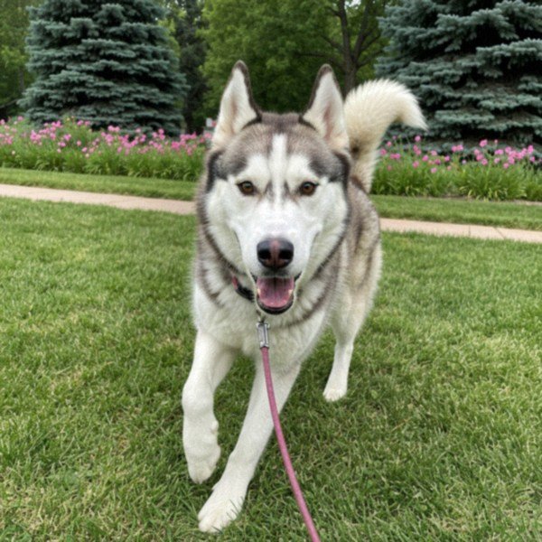 husky in Denver, Colorado