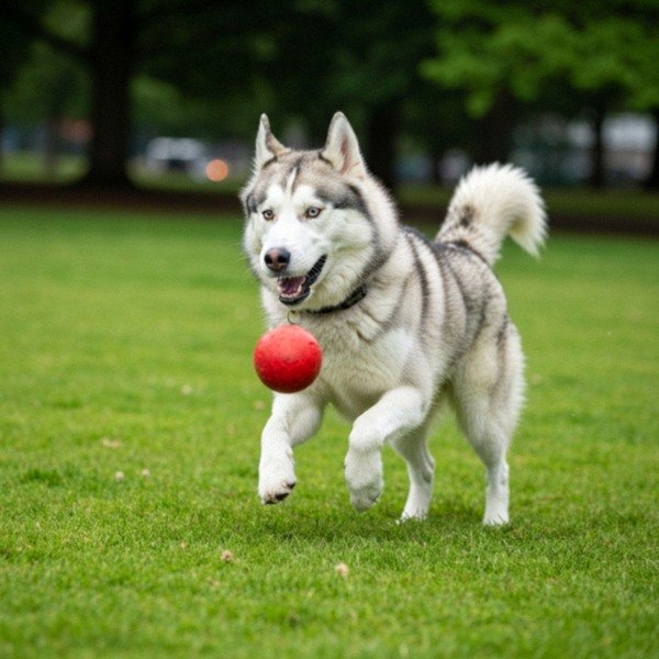 husky in Portland, Oregon