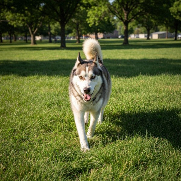 husky in Sioux Falls, South Dakota