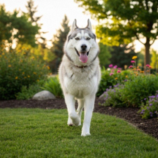 husky in Spokane, Washington