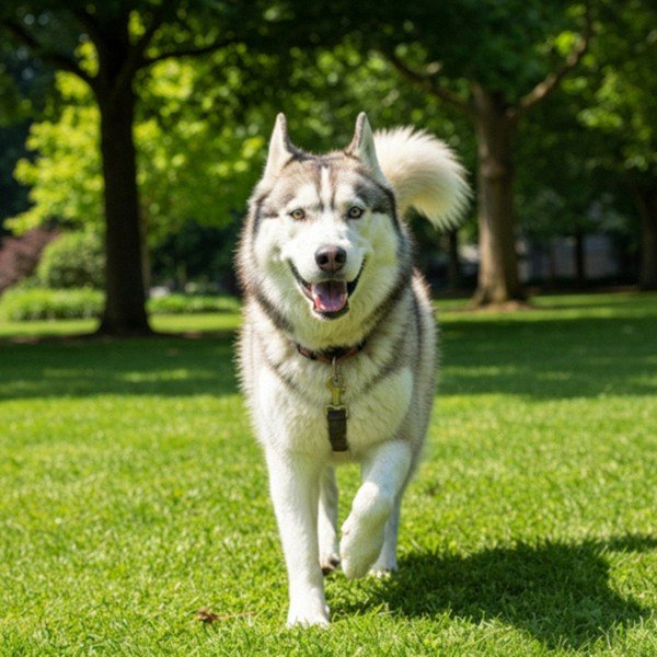 husky in Tacoma, Washington