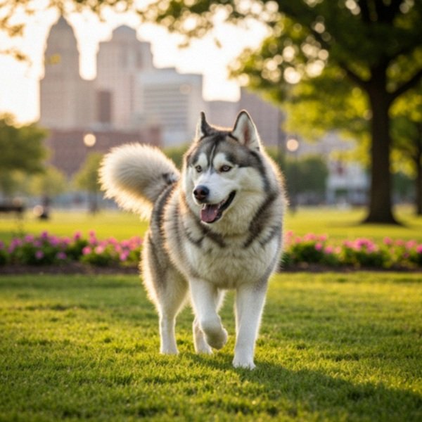 husky in Tulsa, Oklahoma